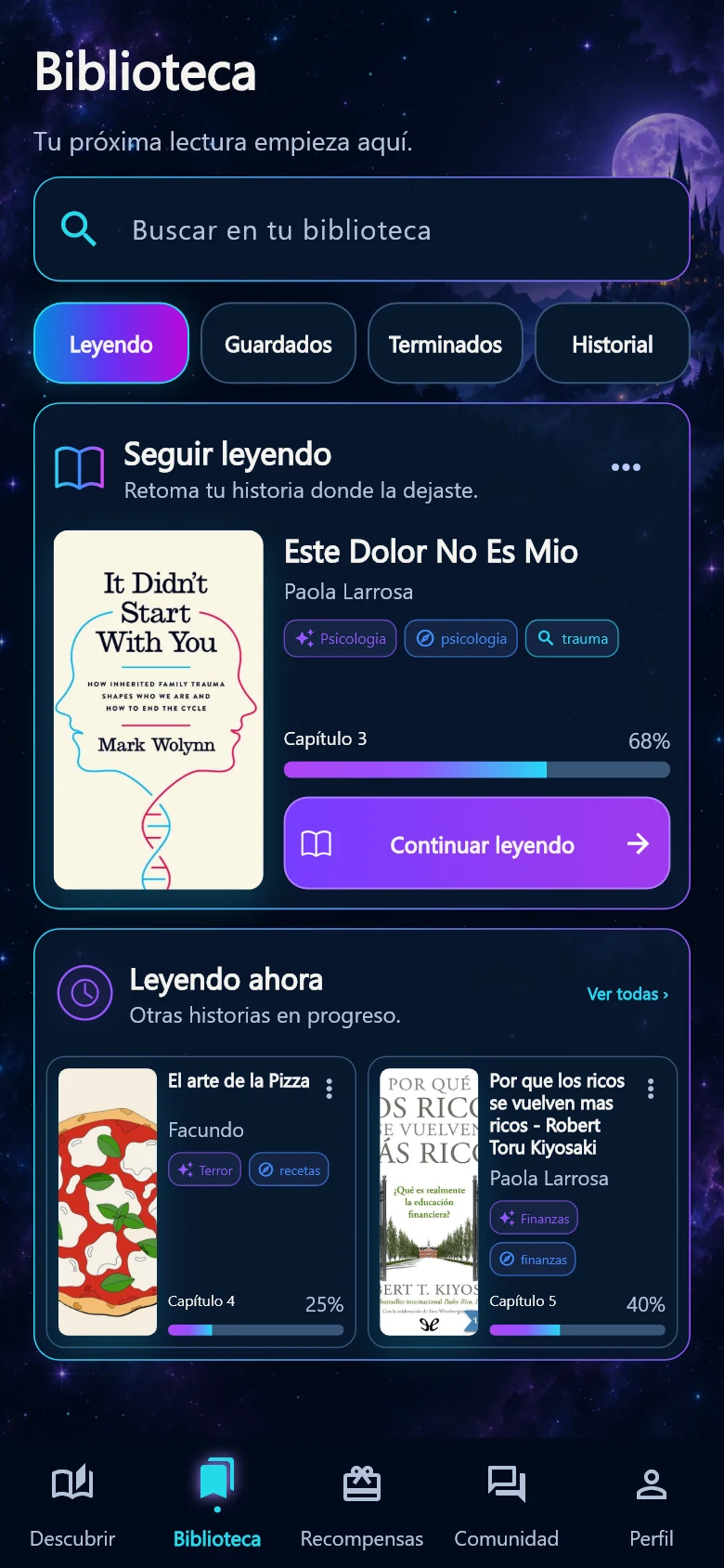 Retomá donde lo dejaste
